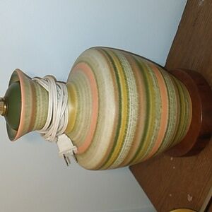 MCM Beautiful Rare OOAK ceramic lamp